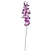 1 Piece of Artificial Simulation Butterfly Orchid Flower Plant - Rose red