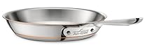All-Clad 6108SS Copper Core 5-Ply Bonded Dishwasher Safe Fry Pan / Cookware, 8-Inch, Silver