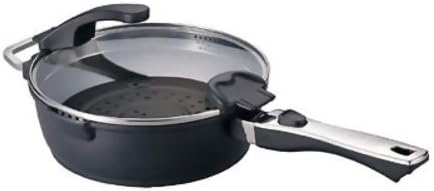 Amazon 多機能 フライパン 鍋 24cm 焼く 炊く 蒸す 茹でる 炒める 揚げる オーヴェル Er 9750 片手鍋 ソースパン オンライン通販