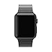 KADES Solid Stainless Steel iWatch Band Link Bracelet for 38mm Apple Watch Sport Edition (1st Generation, Black)