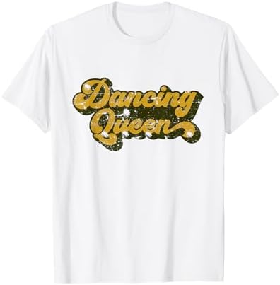 Amazon.com: Dancing Queen Shirt Vintage Dancing 70s T-Shirt T