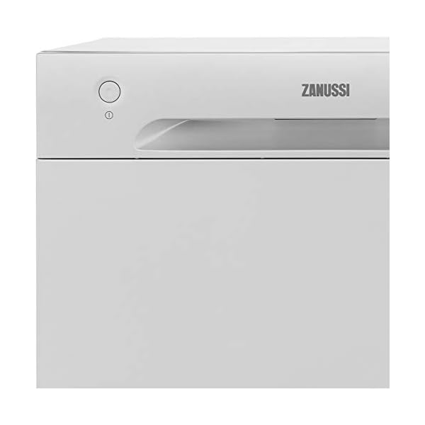 Zanussi ZDM17301SA Freestanding Compact Dishwasher, 5.7 liters, Silver, Noise level: decibels 52