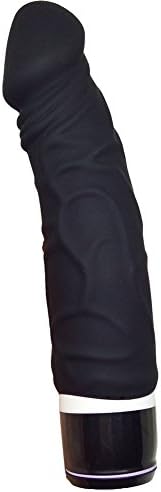 Intimative Massage 7 100% Medical Grade Silicone Waterproof Vibrating Speeds Black