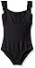 Capezio Girls' Big (7-16) Anastasia Leotard, Black, Large (10-12)