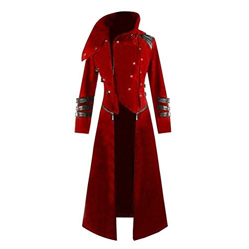 red hooded parka