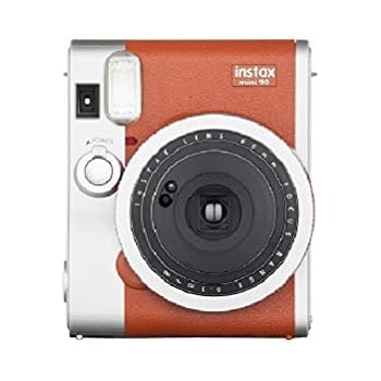 Fujifilm Instax Mini 90 Instant Film Camera Brown