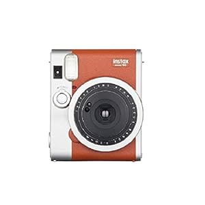 Fujifilm Instax Mini 90 Instant Film Camera (Brown)