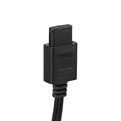 CloverUS 1.8m PVC RGB Scart Video AV Cable Cord Lead for PAL Super Nintend N64 NGC SNES