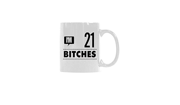 21st Birthday Tally Count Funny Slogan Mug Tea Cup Coffee Collectable Mugs Collectables Collectables Art