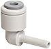 John Guest-PI220808S Acetal Copolymer Tube Fitting, Plug-In 90 Degree Elbow, 1/4