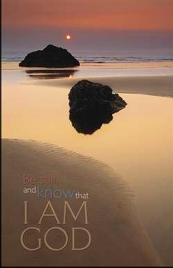 Anchor Wallace Publishers 73928 Bulletin - Be Still And Know That I Am God