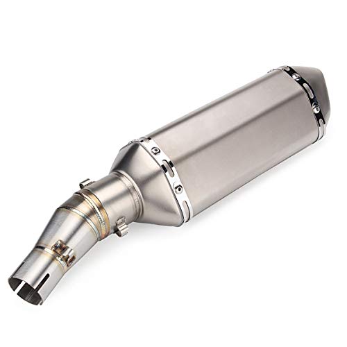 Soosee Motorcycle Slip on Exhaust system With Muffler Fit For Kawasaki ninja 250 ninja 300 2008-2017