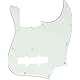 Musiclily Pro 11-Hole J Bass Pickguard for JPN Fender Japan 4-String Jazz Bass, 4Ply Black Pearl