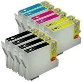 TS 10-PK 691-694 Remanufactured compatible ink cartridges for EPSON T069 (4 BLACK , 2 YELLOW, 2 MAGENTA, 2 CYAN) Stylus CX5000, CX6000, CX7000F, CX7400, CX7450, CX8400, CX9400F, CX9475F, N11, NX100, NX105, NX11, NX110, NX115, NX200, NX215, NX300, NX305, NX400, NX410, NX415, NX510, NX515, WorkForce 30, 40, WF-310, WF-315, WF-500, WF-600, WF-610, WF-615, 1100 Printers
