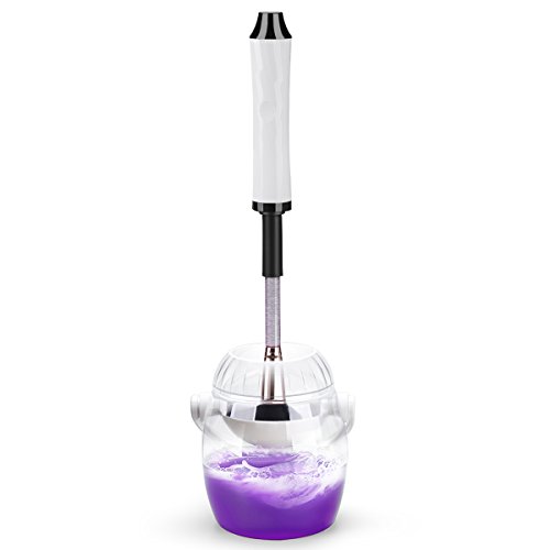 Ovonni Electric Makeup Brush Cleaner Automatic Portable Cleaning Machine Wash and Dry Your Cosmetic Brush Quick and Easy