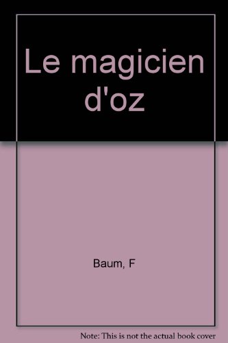 Le  magicien d'Oz