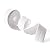 2 Pack Bathtub Wall Sealing Caulk Strip PE Self Adhesive Waterproof Sealing Tape Strip Caulk Sealer Decorative Trim for Kitchen Bathroom Shower Toilet Wall Corner 38mmx3.2m/1.5x126inch (White)