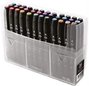 TOUCH TWIN 36 MARKER SET