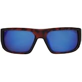 I-SEA Men's Greyson Fletcher Polarized Sunglasses - Mens Sunglasses with Scratch-Resistant & Hydrophobic-Coated Lenses, Trendy Sunglasses with TR90 Frame - Tortoise Frame, Blue Polarized Lens