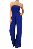 Modern Kiwi® Alexa Solid Strapless Jumpsuit