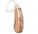 Otofonix Encore OTC Hearing Aid with Advanced Background Noise Reduction, Battery Powered, Behind-the-Ear Nearly-Invisible, for Seniors& Adults with Moderate to Severe Hearing Loss, Left Ear, Beige