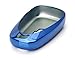 iJDMTOY Blue Metallic Chrome Finish TPU Key Fob Protective Cover Case Compatible with 2016-up Camaro Cruze Spark Volt, 2017-up Malibu Bolt Sonic Trax, etc