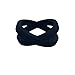 Women's Navy Blue Crossover Silicone Ring Size 08