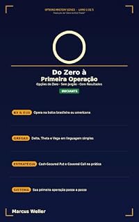 Livro Do Zero à Primeira Operação: Como Entender, Operar e Lucrar com Opções Financeiras — Guia Completo para Iniciantes no Mercado de Opções (Options Mastery Series Livro 6)