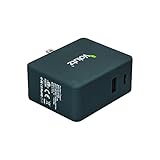 Volutz USB C Wall Charger 2-port (Type C + USB A) Dual Home and Travel Charger for Samsung, Huawei, Google, HTC, Microsoft, LG and most 5V Supported Devices - Fluxport Series
