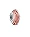 PANDORA 791729NBP Fascinating Blush Charm, Blush Pink Crystal