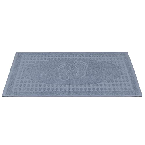 Kit Com 5 Toalhas de Piso Para Banheiro - 45x70cm - Sublime (Cores Masculinas)