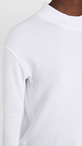 5 Monrow+Womens+Sleeve+Thermal+White