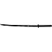BladesUSA 1807BS Samurai Wooden Katana Training Sword 39.5-Inch