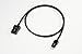 CableJive dockXtender L, 60 cm Lightning Extension Cable, Black