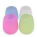 DEWEL Silicone Wine Glasses Set of 4 Outdoor Wine Glasses Unbreakable Silicon Wine Cups 12 oz Dishwasher Safe Shatterproof Stemless Wine Glass for Travel Picnic Camping BBQ