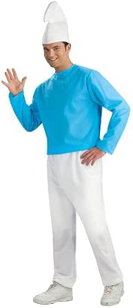 Adult Smurf Costume : Clothing, Shoes 