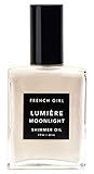 French Girl Organics - Organic/Vegan Lumiere Shimmering Body Oil (Moonlight) (2 oz)
