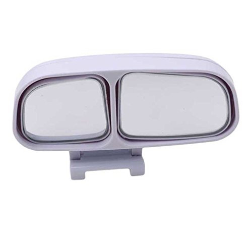 SOURBAN Blind Spot Mirror Rearview Mirror Universal 360°Wide Angle View Mirrors for Vehicle SUV Truck Motorcycle,Right White - Thumbnail 2