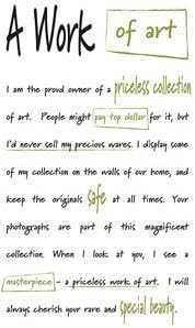 Phrase Cafe Stickers - A Work of Art