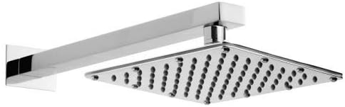 ANMEX 8x8 Sandwich Rain Shower Head with 15inch Arm
