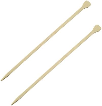 Bamboo Coffee Stir Sticks, Round Top Sip Stirrers, Drinks Stirrers, For Coffee,Cocktail,Drinks,Beverage(160pc , 5.4 Inch)