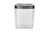 Click Clack Cube 3-Quart Storage Container with Stainless Steel Lid