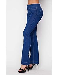 Pantalones de corte botines para dama