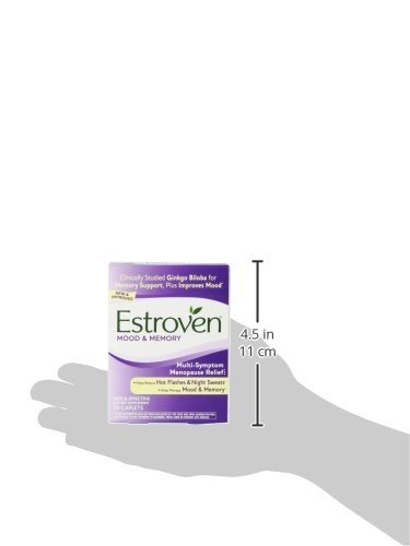ESTROVEN MOOD BOOST FOR MENOPAUSE RELIEF, HELPS REDUCE HOT FLASHES & NIGHT SWEATS, HELPS MANAGE MOOD SWINGS, 30 COUNT