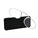 GLASSESBROS 2017 NEW Nose Rimless Reading Glasses , Ultra Lightweight Portable Emergency Wallet Reader with Case Go Everywhere (1.5 STRENGTH, Black Frame,Black Case)