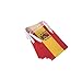 Spain Flags Spanish Small String Flag Banner Mini National Country World Flags Pennant Banners For Party Events Classroom Garden Festival Grand Opening Bar Sports Clubs Decorations (Spain)