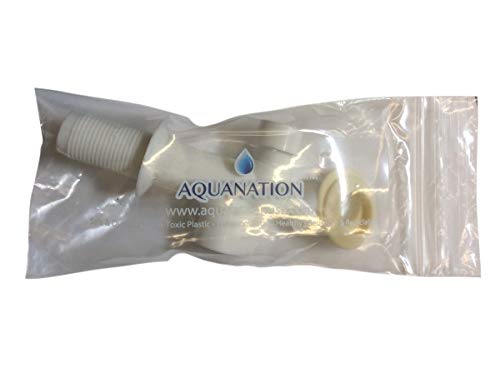 AquaNation BPA Free Replacement Cooler Faucet Water Bottle Jug Reusable Push Button Spigot Spout Water Beverage Lever Pour Dispenser Reid Valve Gravity Water Crock Water Tap - Thumbnail 3