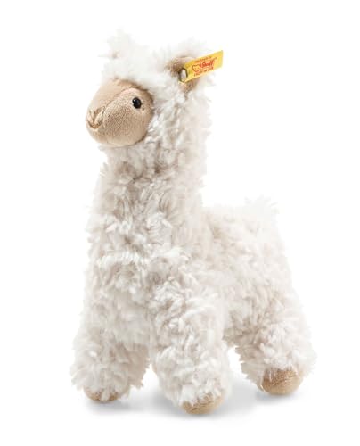 Steiff Leandro Llama, Premium Llama Stuffed Animal, Llama Toys, Stuffed Llama, Llama Plush, Cute Plushies, Plushy Toy for Girls Boys and Kids, Soft Cuddly Friends (Cream, 7")