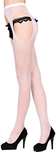 Lamolory Women's Thigh-High Stockings Pantyhose Tights With Back Seam
