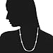 Women's Sterling Silver Double Side Cubic Zirconia CZ By The Yard Station (Silver 24